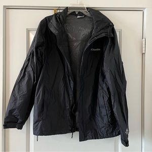 Black Columbia Rain Jacket